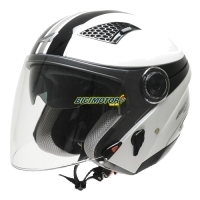 CAPACETE A DJ10 GRAPHIC EXCLUSIVE STRIPES WHITE L