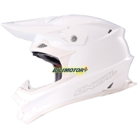 CAPACETE O 8 SERIES PLAIN WHITE XL