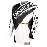 CAMISOLA O ELEMENT RACEWEAR BLACK/WHITE L