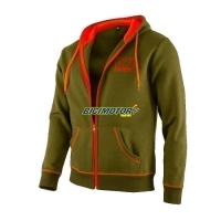 CASACO O PILEDRIVER HOODIE OLIVE/ORANGE M