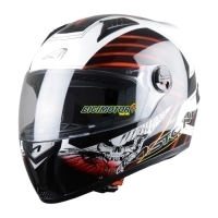 CAPACETE A GT GRAPHIC EXCLUSIVE SKART BLACK/RED M