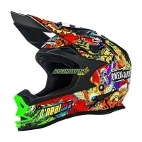 CAPACETE O 7 SERIES EVO CRANK BLACK/MULTI XL