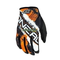 LUVAS O JUMP SHOCKER BLACK/ORANGE M