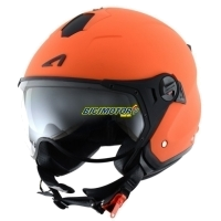 CAPACETE A MINIJET SPORT MONO MATT ORANGE L