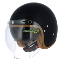 CAPACETE A VINTAGE MONO MATT BLACK M