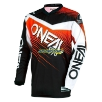 CAMISOLA O ELEMENT RACEWEAR BLACK/ORANGE L