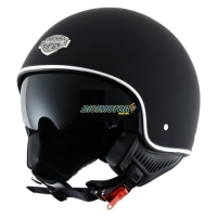 CAPACETE A MINIJET 66 MONO MATT BLACK XS