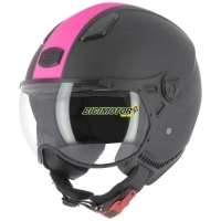 CAPACETE A KSR2 BICOLOR MATT BLACK/PINK S