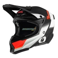 CAPACETE O 10 SRS HYPERLITE BLUR BLACK/ORANGE M