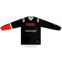 CAMISOLA O PRODIGY FIVE ZERO BLACK/NEON RED M