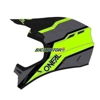 CAPACETE O BACKFLIP STRIKE NEON YELLOW/BLACK M