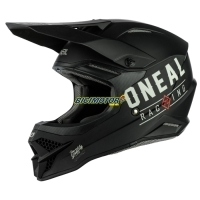 CAPACETE O 3 SRS DIRT V.22 BLACK/GRAY M