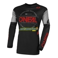 CAMISOLA O ELEMENT BRAND V.23 BLACK/RED M