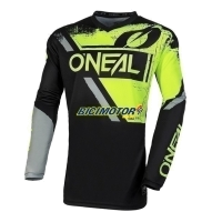 CAMISOLA O ELEMENT SHOCKER V.23 BLACK/NEON YELLOW M