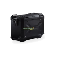 MALA LATERAL ALUMINIO TRAX 45L ESQ BLACK