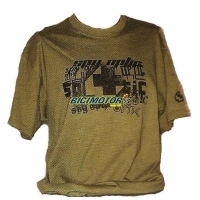 T-SHIRT S SPRAY GREEN L