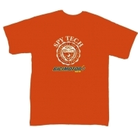 T-SHIRT S COLLEGE MEN ORANGE S