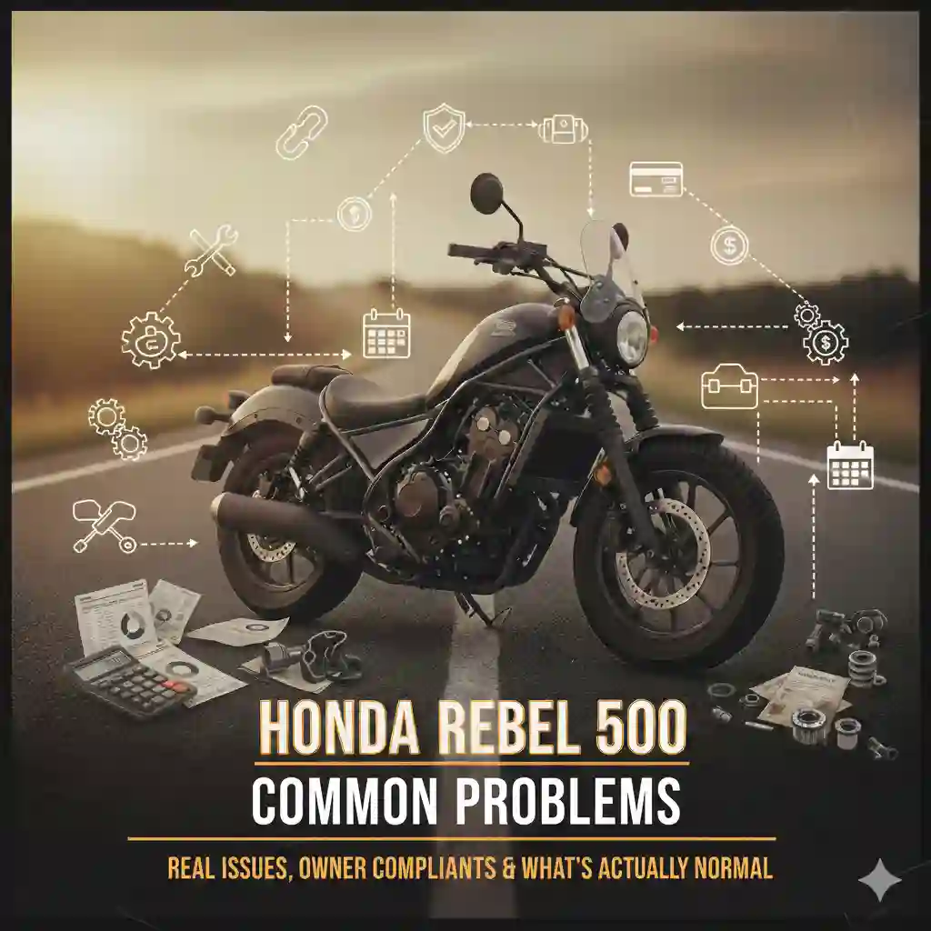 Honda Rebel 500 Common Problems – Real Issues, Owner Complaints & What’s Actually Normal
