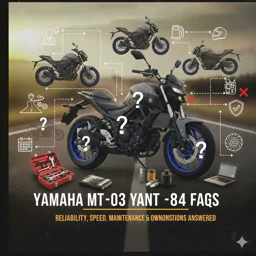 Yamaha MT-03 FAQs – Reliability, Speed, Maintenance & Ownership Questions Answered