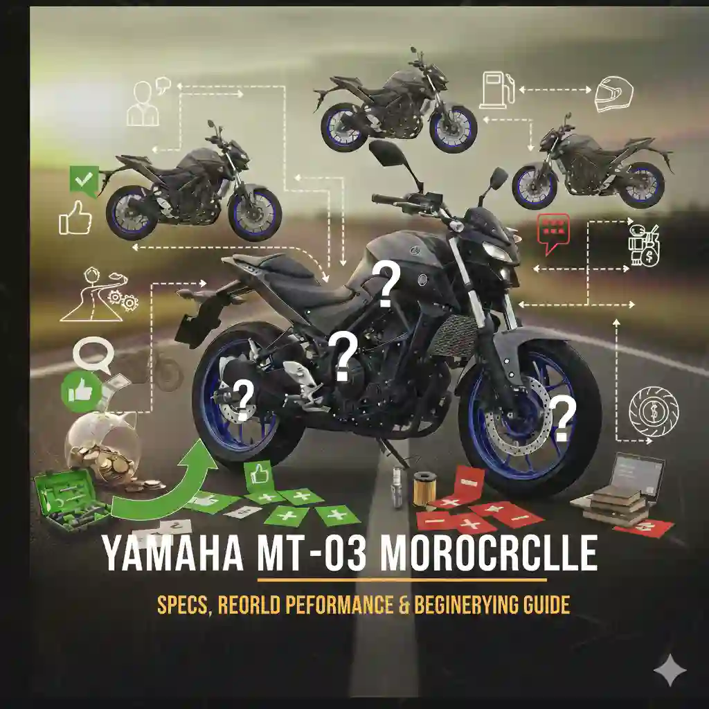 Yamaha MT-03 Motorcycle – Specs, Real-World Performance & Beginner Buyer Guide